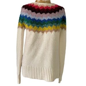 American Eagle Soft Rainbow Sweater